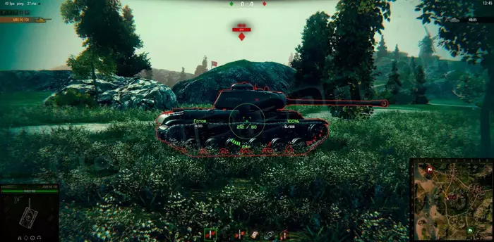 Прицел как у Маракаси для World of Tanks / Мир Танков
