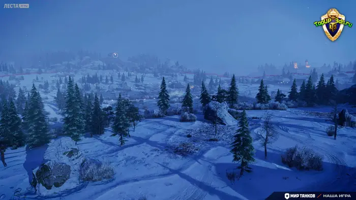 Новогодние карты в обновлении 1.39 Мир Танков RU