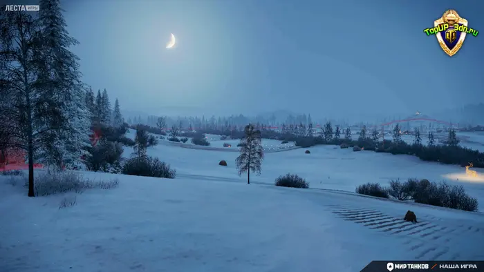 Новогодние карты в обновлении 1.39 Мир Танков RU