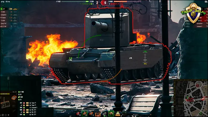 Мод таймер сведения орудия для World of Tanks