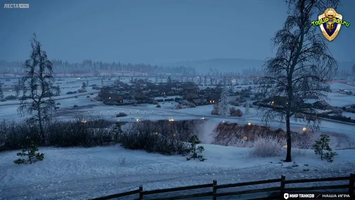 Новогодние карты в обновлении 1.39 Мир Танков RU